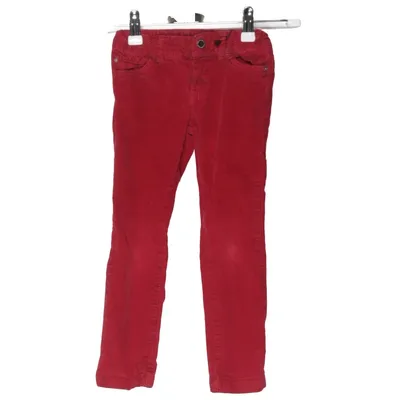Pantalon en velours (Rouge) de Zara Kids Coton, Élasthane