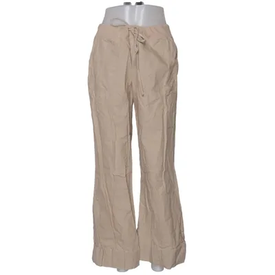 Broek (Beige) van NowOn Katoen, Linnen