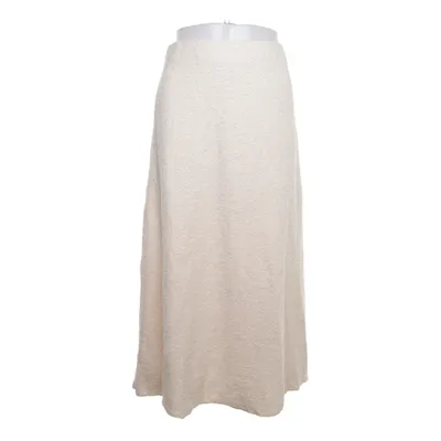 Maxi skirt (Beige) from Zara Cotton, Polyester