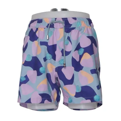 Badshorts (Blå, Lila, Flerfärgad) från Nikben Elastan, Polyester
