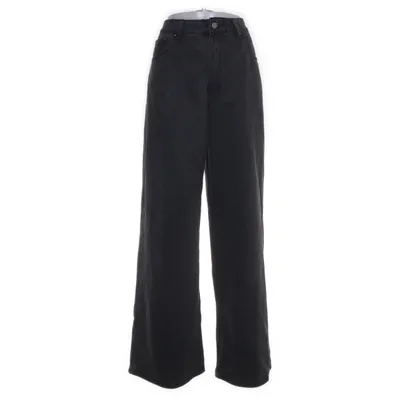 Spijkerbroek (Grijs) van Wide Leg Katoen, Polyester, Viscose