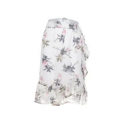 Kjol (Vit, Flerfärgad) från VRS Woman Bomull, Polyester