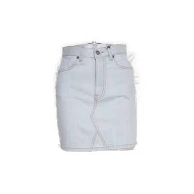 Denim skirt (Blue, White) from Dr. Denim Cotton