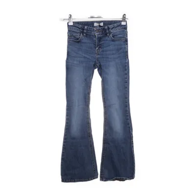Jeans (Blå) från Lindex Bomull, Elastan, Polyester