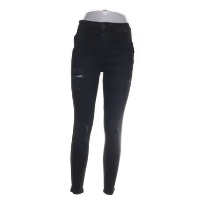 Jean (Noir) de SikSilk Coton, Élasthane