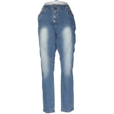 Jeans (Blue) from TrulyMine Cotton, Elastane