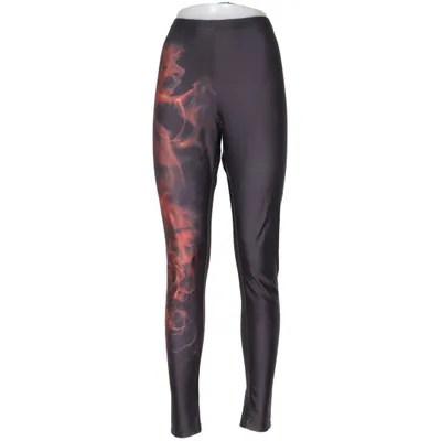 Leggings (Svart, Röd, Flerfärgad) från Rammstein Elastan, Polyester