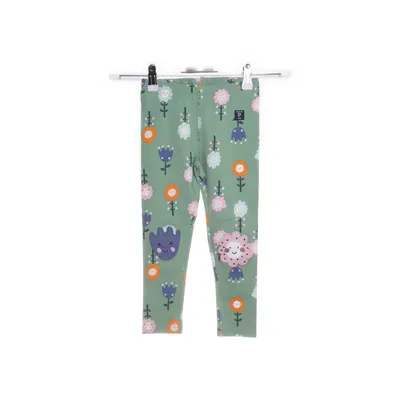 Leggings (Grön, Flerfärgad) från Polarn O. Pyret Ekologisk bomull, Elastan