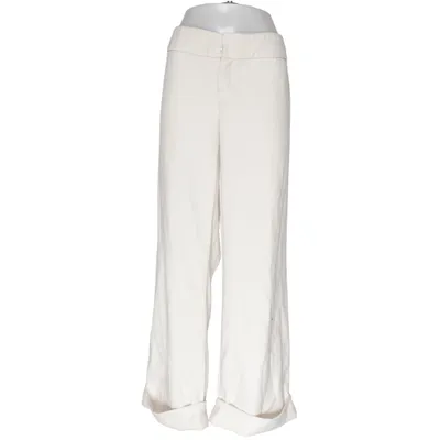 Pants (Beige) from Oui Set Elastane, Polyester, Viscose