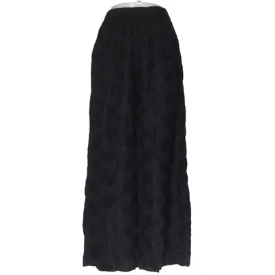 Pantalon patte d'éléphant (Noir) de Pure Nature Lin