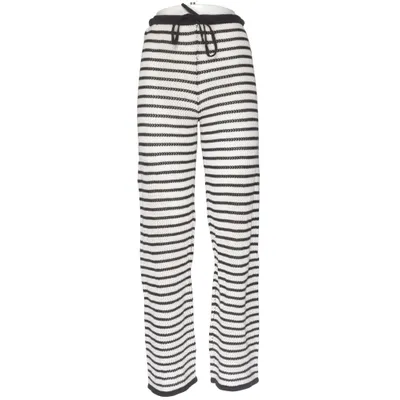 Palazzo pants (Black, White) from 4th + Reckless