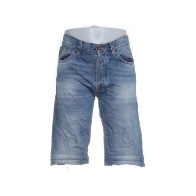 Denim shorts (Blauw) van Nudie Jeans Katoen