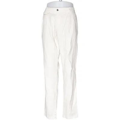 Chinos (Beige) van Mason's Katoen, Elastaan, Linnen