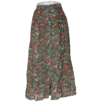 Långkjol (Grön, Flerfärgad) från Petressa Acetat