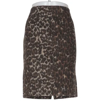 Jupe (Marron, Multicolore) de By Malene Birger Polyester, Viscose, Laine