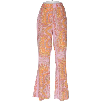 Palazzobyxor (Rosa, Orange, Gul) från Mango Linne, Lyocell