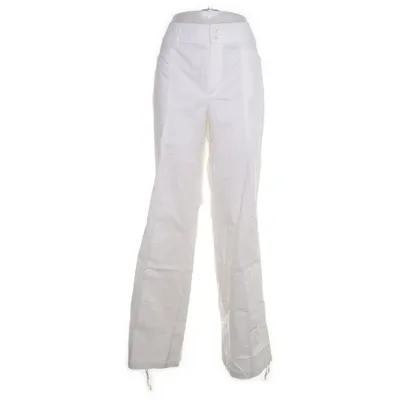 Pants (White) from Lecomte Cotton, Elastane, Polyurethane