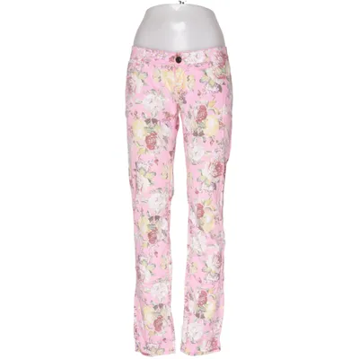 Jeans (Pink, Flerfarvet) fra Miss RJ Bomuld, Elastan