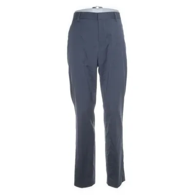 Pantalon de costume (Bleu) de H&M Coton, Polyester, Viscose, Laine