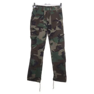 Cargo pants (Green, Multicolored) from USA Cotton