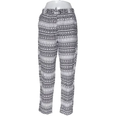 Pants (Black, White, Multicolored) from Moda Mey Lon Mey Cotton, Polyester