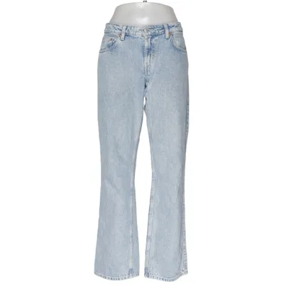 Jeans (Arrow Low Straight Jeans) fra Weekday Bomuld