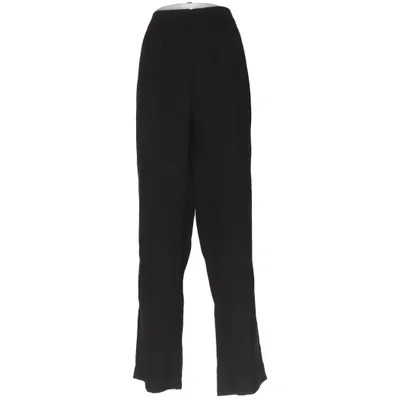 Pantalon patte d'éléphant (Noir) de Eriks Fabriker Lin, Polyester, Viscose