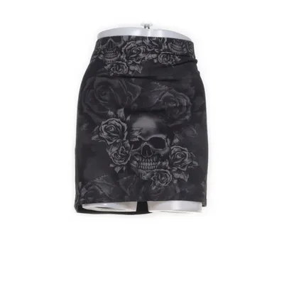 Kjol (Svart, Grå) från Black Premium by EMP Bomull, Elastan