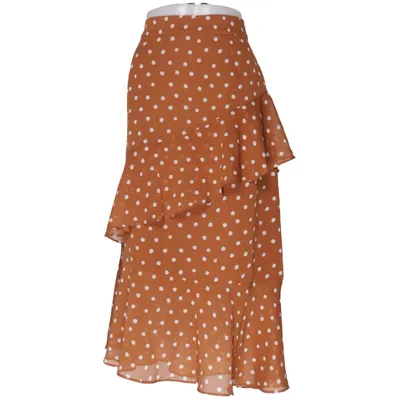 Maxi skirt (Brown, White) from Love Copenhagen Polyester