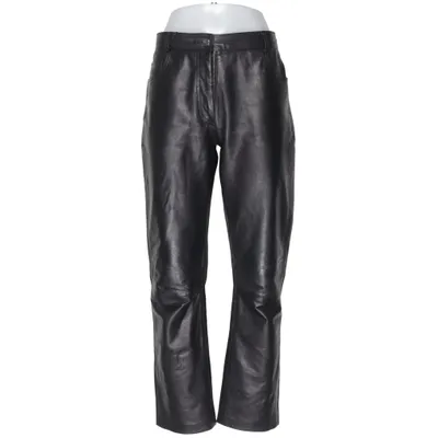 Läderbyxor (Svart) från Dagmar Skinn
