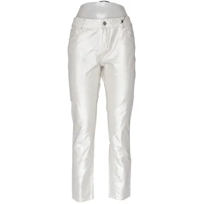 Jeans (Silverfärgad) från Massimo Dutti Bomull, Elastan