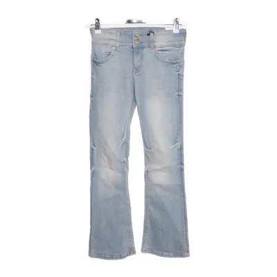 Spijkerbroek (Blauw) van Bershka Katoen, Elastaan