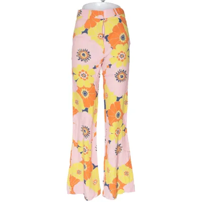 Byxor (Rosa, Flerfärgad) från Zara Viskos