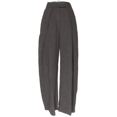 Pantalon de costume (Gris) de Zara Polyester, Viscose, Laine
