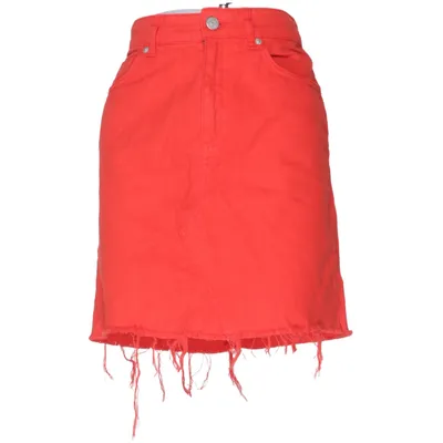 Jeanskjol (Röd) från WHY7 Bomull