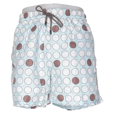 Zwemshort (Blauw, Wit, Bruin) van KiWi Saint-Tropez Polyester
