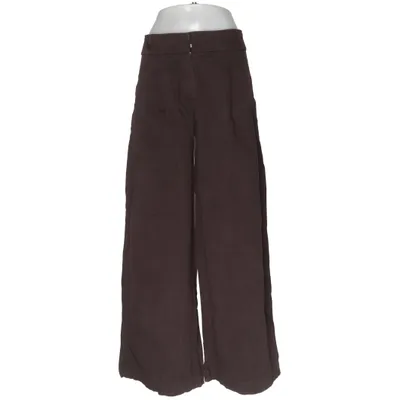 Pantalon patte d'éléphant (Marron) de Massimo Dutti Coton, Viscose