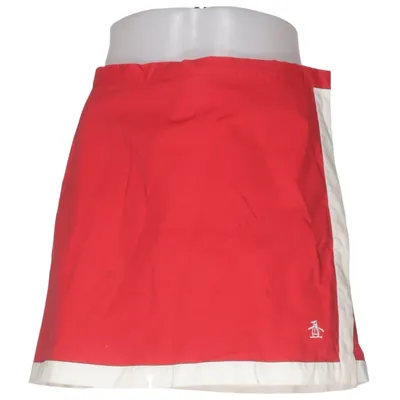 Wrap skirt (Red, White) from Penguin Cotton, Elastane