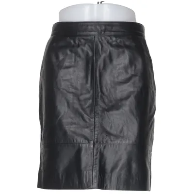 Läderkjol (Svart) från Gestuz Skinn, Polyester