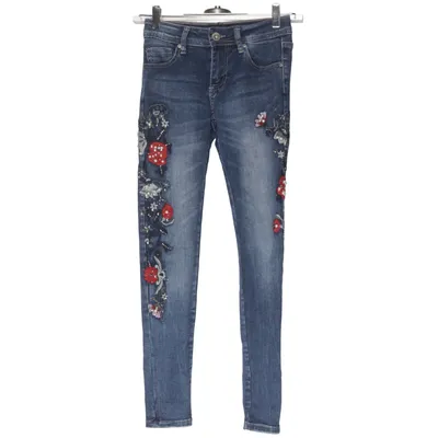 Spijkerbroek (Blauw, Rood, Meerkleurig) van True Love Katoen, Elastaan, Polyester, Viscose