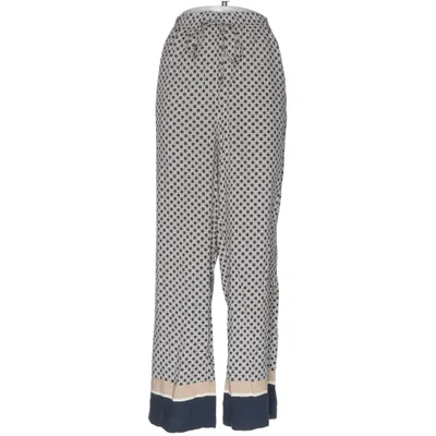 Palazzo pants (Blue, Beige) from H&M Viscose