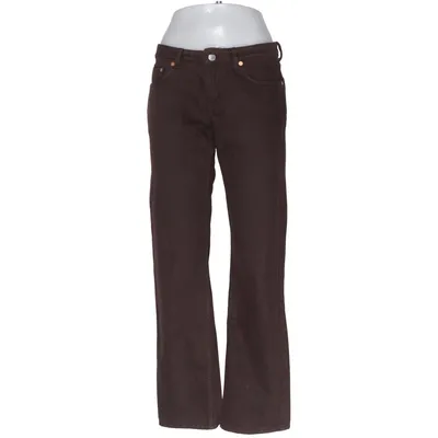 Spijkerbroek (Arrow Low Straight Jeans) van Weekday Katoen