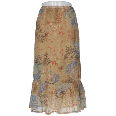 Maxi skirt (Brown, Blue, Multicolored) from Idea Plus Viscose