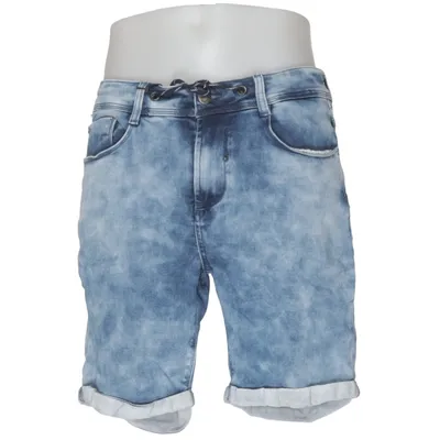 Short en jean (Bleu) de Urban Surface Coton, Polyester, Viscose
