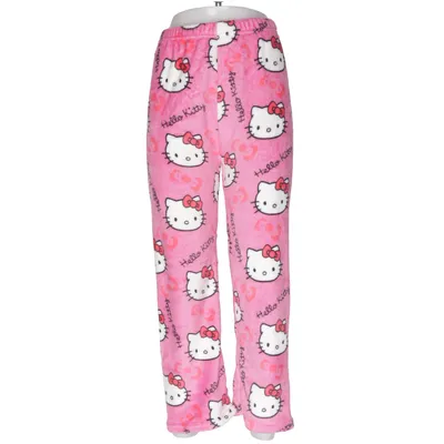Pyjama broek (Roze, Wit) Polyester