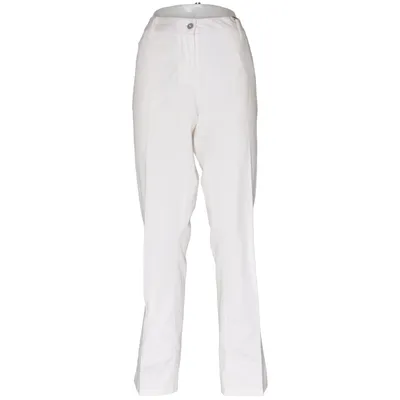 Chinos (Vit) från Abacus Bomull, Elastan, Polyester