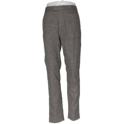 Pantalon de costume (Gris) de H&M Coton, Élasthane, Polyester, Viscose