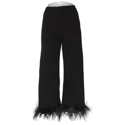 Pyjamasbukser (Sort) fra Sleeper Strudsefjer, Viscose