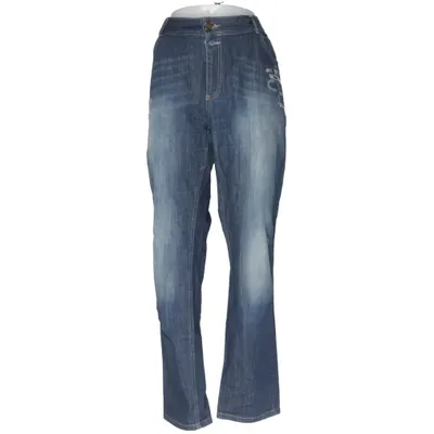 Jeans (Blå) från Wissmach Bomull, Elastan