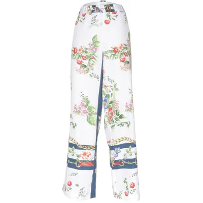 Palazzobyxor (Vit, Flerfärgad) från Ida Sjöstedt Polyester